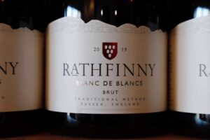 Weinflaschenetikett Rathfinny, Blanc de Blancs, 2019.